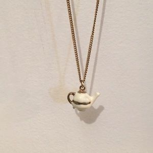 Teapot necklace
